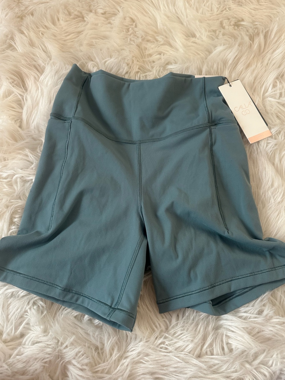 New with tags Calia High-Rise Bike Shorts 5” biker shorts